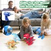 Dinosaur Toys for 6 7 8 9 Years Old Boys, Take Apart Dinosaur Toys for Kids with Electric Drill, STEM Construction Education Building Toy with Led Light Walking Toys Party Birthday Gifts