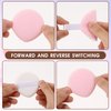 8Pcs Korean Makeup Sponge Air Cushion Makeup Puffs for Foundation Concealer and Powder Puff Makeup Cushion Foundation Sponge Teardrop Mix Setting Blender Sponge for Liquid, Cream, and Powder