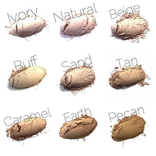 Pecan - Medium Dark Neutral Golden Vegan Mineral Foundation