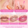 ONMYLOVIN Magic Color Changing Lip Oil, 2024 New Warm Change Moisturizing Lip Gloss Hydrating Lip Oil, New Upgraded Magic Big Brush Color Changing Lip Oil Long Lasting Nourishing (Rase 04#)