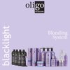 OLIGO PROFESSIONNEL - Blacklight Blue Shampoo - Sulfate-Free Blue Shampoo for Blonde and Color Hair - Revive Treated Hair - Refreshes Faded Highlights - 11 Amino Acids and Moisturizing Formula - 8.5oz