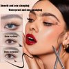 SUILU Liquid Eyeliner Pen,Lasting Pigment Eyeliner Pencil,Sweatproof And Waterproof Eye Liner,Ultra Fine Liquid Eyeliner Lotion For All Skin (Grayish Brown)