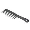 4pcs Hair Combs Wide Tooth Comb Detangle Hair Comb Styling Hair Comb for Long Hair Curly Hair (Black)