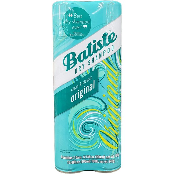 Batiste Dry Shampoo Twin Pack 13.46 Fl Oz, 13.46 Fluid Ounce