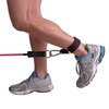 GoFit Black Ankle Strap with Carabiner for Tubes and Resistance Bands (GF-STAS) (GOFGFSTAS)