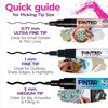 PINTAR | 14 Pack | Acrylic Paint Markers Medium Point | Leather, Shoes, Rock Painting, Wood, Glass | Acrylic Paint Pens Set | Pack of 14, 5.0 mm