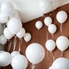 300 pack White Balloons, 12 Inch White Latex Balloons for Party Supplies and Decorations