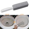 Pumice Cleaning Stone with Handle, Toilet Bowl Ring Remover Cleaner Brush Stains and Hard Water Ring Remover Rust Grill Griddle Cleaner for Kitchen/Bath/Pool/Household Cleaning 4 Pack