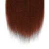 20 22 24 Inch Fridnae Hair Color 33 Bundles Reddish Brown Kinky Straight Human Hair Bundles Brazilian Copper Brown Bundles Human Hair Auburn Brown Yaki Straight Bundles Hair Extensions
