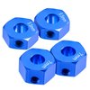 WEFEINO Aluminum Wheel Hex Hubs Combiner 5.5mm & 7.0mm Thick for Tra-xxas 1/10 Slash 2WD RC Car Upgrade Parts