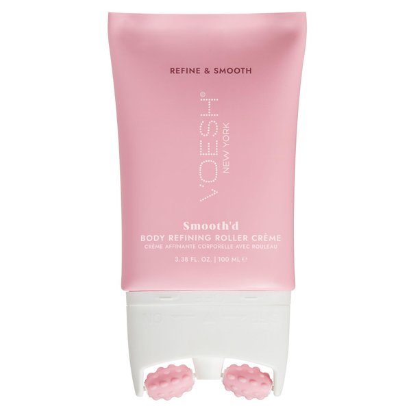 VOESH Smooth'd Body Refining Roller Creme, Vegan Beauty, Lymphatic Massage, Skin Smoothing, Celulite, Skin Hydrating, Body Lotion