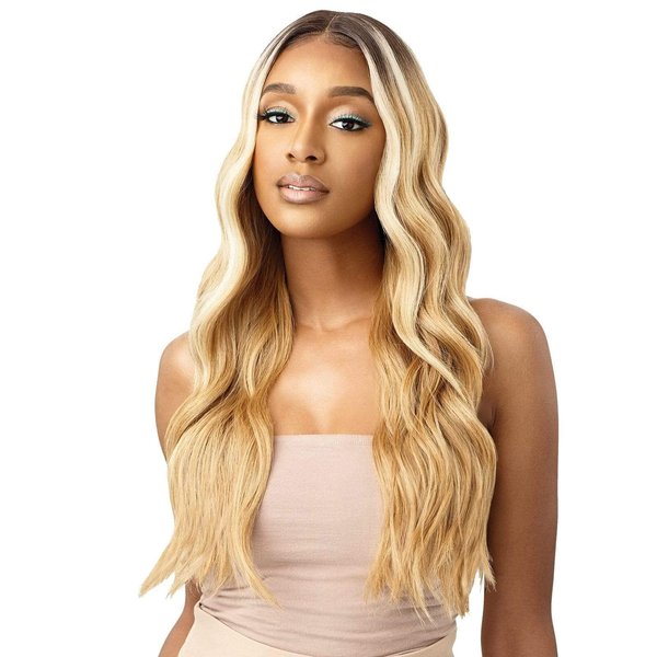 Outre Lace Wigs Colorbomb Piano Highlights Baby Hairs CHARLESTON (1B)