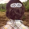 Bella Swan Bridal Rhinestone Vampire Wedding Hair Comb