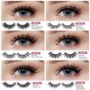 MAGEFY 30 Pairs 6 Styles Faux Mink Eyelashes, 16mm-20mm Lashes Natural Look to Dramatic False Eyelashes, Handmade Reusable Fake Eyelashes with Portable Boxes
