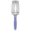 Olivia Garden FingerBrush Scalp-Hugging & Vented Combo Paddle Hair Brush (ionic & 100% boar bristles) FBCO-MD (Medium)