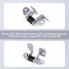 Driver's Side Lower Door Hinge Front and Rear Fits for 2013-2019 Grand Cherokee, Dodge Durango, Dodge Charger, Replaces 55113665AI