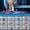 WEMEMORN Space Exploration Shuttle Rocket Toys for 6 7 8 9 10 11 12 Year Old Boys Kids, 12-in-1 STEM Aerospace Building Blocks Kit Toys, Ideal Birthday for Aged 6-12 Year Old Boys (566Pieces)