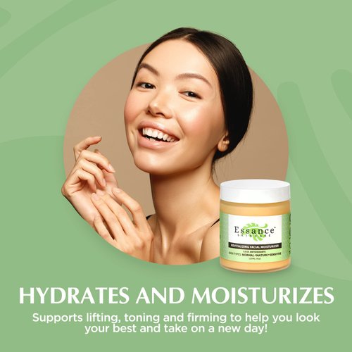 Essance – Revitalizing Night Crème with S.O.D. Antioxidants and Omegas, Face Moisturizer for Women & Men, Night Moisturizer for Face, Night Face Cream for Sensitive Skin, Normal, & Mature, 120mL