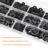 HELIFOUNER 360 Pieces 9 Sizes Internal Tooth Star Lock Washers, Quick Speed Locking Washers, Push Nuts, Speed Clips Retaining Clips Fasteners Assortment Kit