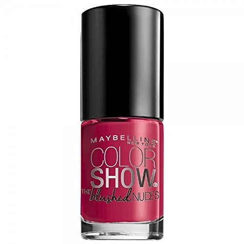 Maybelline New York Color Show the Blush Nudes Nail Lacquer, Sultry Spice, 0.23 Fluid Ounce