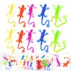 Stretchy Sticky Lizards Toys Elastic Lizard Toys Stretchy Sticky Animal Toys for Party Favors, Birthday , Classroom Prizes, Goodie Bag, 12Pcs