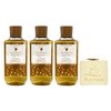 Bath & Body Works Vanilla Mocha Cream 3 Piece Shower Gel Value Pack with a Creamy Rose Bar Soap - Full Size