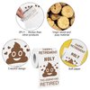 Retirement Toilet Paper Gift for Men and Women Roll Prank Funny Retired Gifts Novelty Toilet Paper Present for Co-Worker Happy Retirement Party Decorations, The Legend Has Retired Party Supplies.