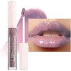 nude purple Lip GlossTinted Glitter Lipgloss Lip Oil Teens Moisturizing Lipstick Lip Balm High Shine And Vegan Plumping Lip Gloss For Women Girls Long-Lasting Dry Lip Care lip pumper gloss 03