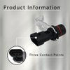 Crankshaft Position Sensor, Engine Crankshaft Position Sensor Suitable for Chevy Silverado Suburban C1500 K1500 K2500 K3500 G30 P30 GMC Pickup Cadilla, Repaces OEM # 12596851 10456042 10456256, 5S1