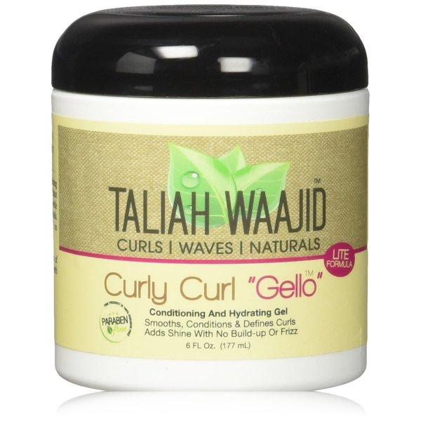 Taliah Waajid Curly Curl Gelo, Conditioning And Hydrating Gel 6 Oz