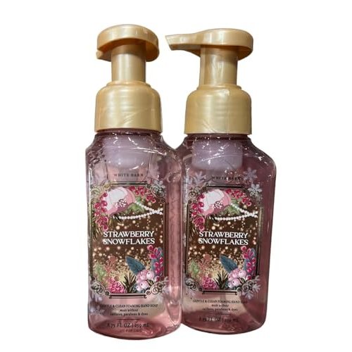 Bath & Body Works Foaming Hand Soap (Strawberry Snowflakes 2 pk)