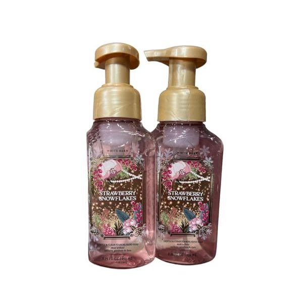 Bath & Body Works Foaming Hand Soap (Strawberry Snowflakes 2 pk)