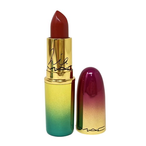 MAC Cosmetics Limited Edition Collection Maker/Lia Kim Matte Lipstick - @LiaKimHappy (Warm Brick Red) - 0.1 oz / 3 g