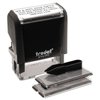 Trodat Printy Economy Self-Inking Do It Yourself, Customizable Message or Address Stamp, Impression Size: 3/4 x 1-7/8 Inches, Black (5915) (USS5915)