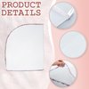 Hillban 3 Pcs Nylon Wig Storage Bags Wig Packaging Bags Wig Bags to Protect from Dirt and Dust Bundles Hair Extension Storage for Home Travel Salon Use