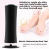 Electric Foot Callus Remover,LXIANGN Electronic Foot File Grinder with Speed Adjustable and 60pcs Replacement Sandpaper Discs,Pedicure Foot File Sander for Men Women Dead Cracked Hard Skin Calluses
