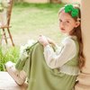 Kistreao Bow Headband Green Hair Bow Hair Bands Cute Headbands for Women Girl Bows Hair Accessories Festival Holiday Party Supplies