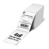 Package Mint White Fanfold 4x6 Thermal Labels - 4x6 Inches Waterproof Shipping Thermal Printer Labels - Perforated Postage Thermal Printable Labels for Rollo, 4x6 Labels Munbyn Printers (500 Sheets)