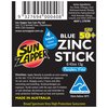 Sun Zapper Zinc Stick Mineral Sunscreen Blue SPF 50+ Water Resistant for Face & Body, Adults, Kids, 4-Pack Broad Spectrum Sun Block, Made in Australia