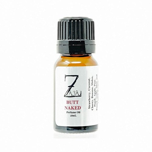 Butt Naked Perfume Oil 10 mL - Strawberry, Coconut, Cherry, Banana, Melon, Peach