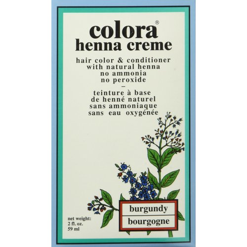 Colora Henna Creme, Burgandy, 2 Ounce