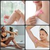 5/10 Pack 5-Layer Pink Manual Razor for Women, Classic Manual Safety Razor,Shaving, Replacement Refills, Body Bikini Hair Removal Shaving Tools (10 Pack)