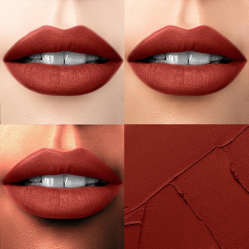 Catkin Semi Matte Liquid Lipstick Lip Gloss for Women Tinted High Pigmented, Waterproof Long Lasting Moisturizing Smooth Velvet Effect (C04)