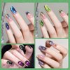CANNI Cat Eye Gel Nail Polish 1Pcs 9ml Green in Dark color Gel Polish High Gloss Soak Off UV Gel Starry Sky Miracle Series Gel Nail Polish Art Manicure Salon DIY Home