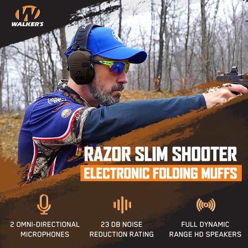 Walker's Razor Slim Electronic Earmuffs