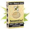 Beessential Natural Bar Soap, 4 Count Variety, with Moisturizing Beeswax, Shea Butter, Olive Oil (Peppermint, Honey & Yogurt, Tea Tree, Lemongrass) - Made in the USA, 5 oz