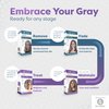 Go Gray Treatment System (Maintain), Purple Toning Duo Shampoo & Conditioner Helps Maintain Silver and Gray Hair and Remove Yellow and Brassy Tones