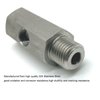 Stainless Steel M14x1.5 Female to M14x1.5 Male with 1/8 NPT Port Oil Pressure Sensor Adapter Tee Adding an Oil Pressure Gauge or Turbo Supply line