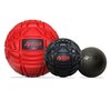 4KOR Massage Lacrosse Ball Set - Trigger Point Ball - Muscle Relief for Back, Neck, Shoulder, Foot Pain - Fitness Massage Balls - Physical Therapy for Deep Tissue Myofascial Release - Grippy Surface