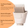Wide Tooth Comb for Shark XSKHD4WTCA FlexStyle, Blow Dryer Comb Attachment for Shark FlexStyle Air Styling & Drying System, Styling Tool for Curly and Coily Hair
